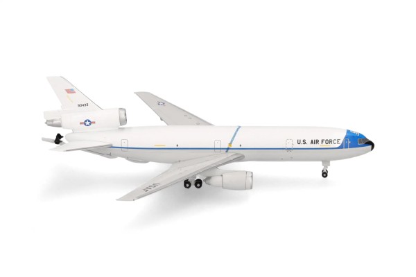 Herpa Wings McDonnell Douglas KC-10 Extender U.S. Air Force USAF 2nd BW, Barksdale AB (original delivery colors) 79-0433 1:500 Modellflugzeug