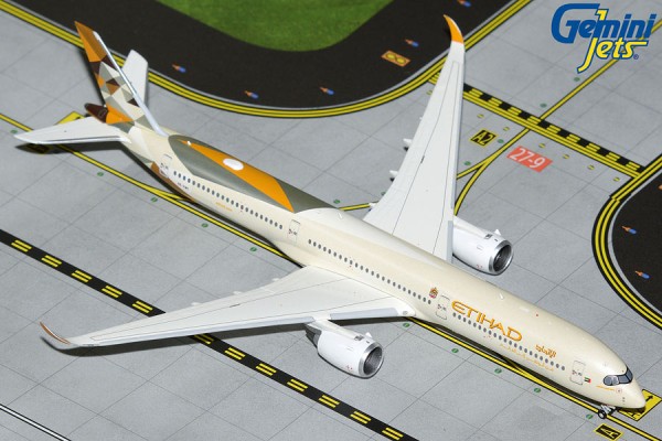 Airbus A350-1000 Etihad Airways A6-XWC Scale 1/400