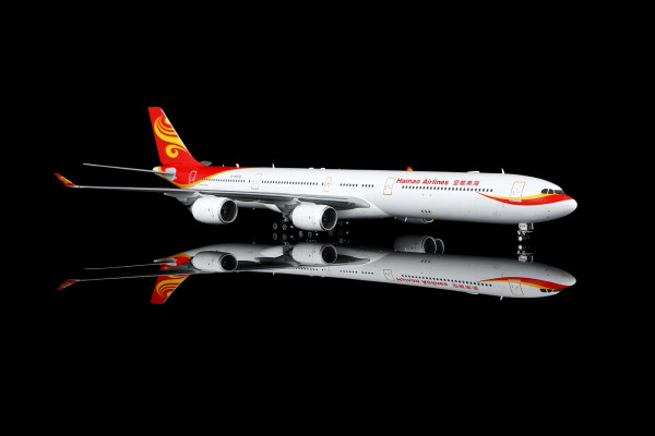 SQ Wings Airbus A340-600 Hainan Flaps Down B-6508 1:200 Modellflugzeug