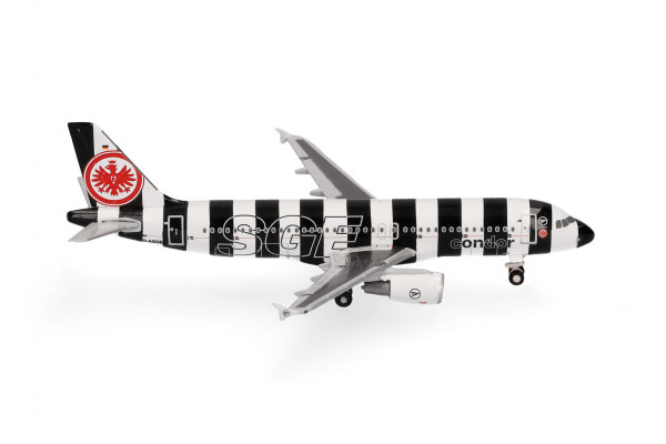 Herpa Wings Airbus A320-200 Condor "Eintracht Frankfurt" D-ASGE 1:500 Modellflugzeug