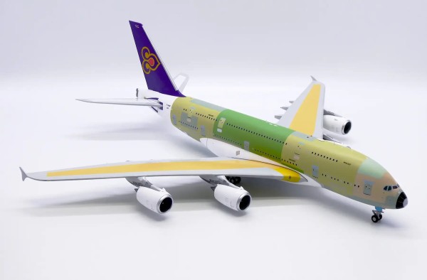 JC Wings Airbus A380-800 Thai Airways "Bare Metal" F-WWAO 1:200 Modellflugzeug