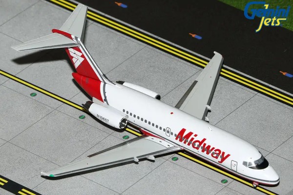 GeminiJets McDonnell Douglas DC-9-15 Midway N1065T 1:200 Modellflugzeug