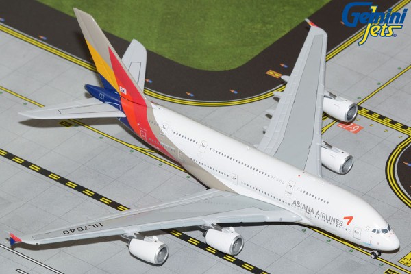 Airbus A380-800 Asiana Airlines HL7640 Scale 1/400