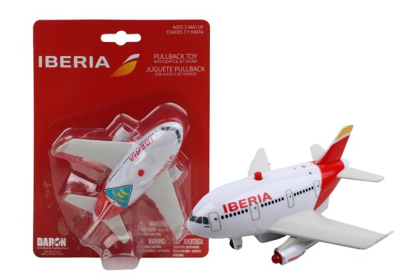 Iberia Pullback Plane w/Light & Sound