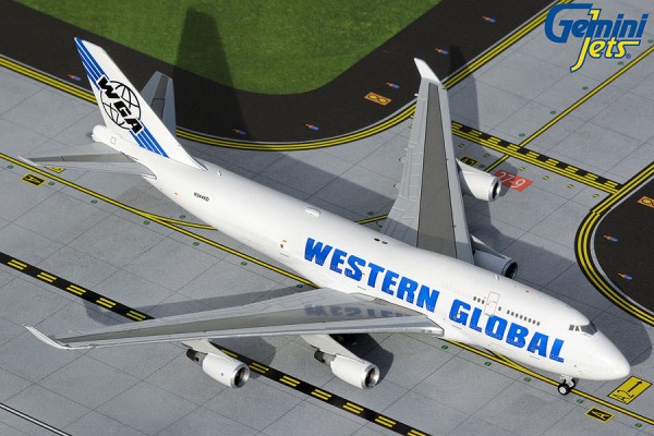 Boeing 747-400BCF Western Global N344KD Scale 1/400