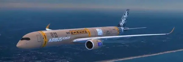 JC Wings Airbus A350F House Color "Launch" 1:200 Modellflugzeug