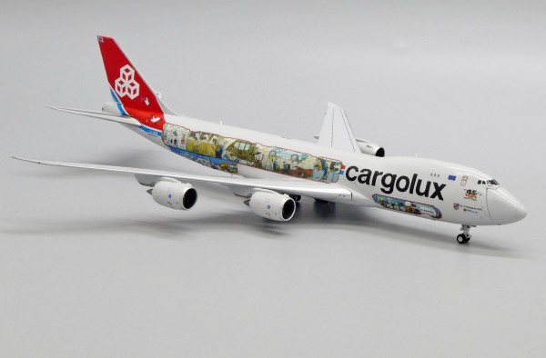 Boeing 747-8F Cargolux "Cutaway Livery" Interactive Series LX-VCM Scale 1/400