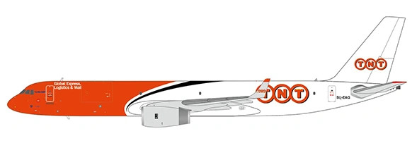 JC Wings Tupolev Tu-204-100 TNT Express SU-EAG 1:200 Modellflugzeug