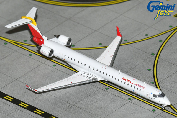 GeminiJets Bombardier CRJ1000 Iberia Regional Air Nostrum EC-MVZ 1:400 Modellflugzeug