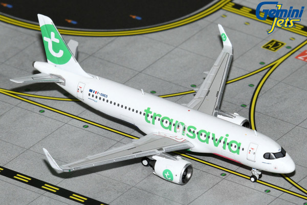 GeminiJets Airbus A320neo Transavia F-GNEO 1:400 Modellflugzeug