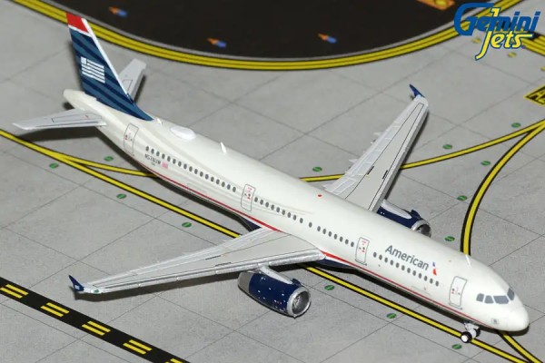 GeminiJets Airbus A321-200 American "US Airways" heritage N578UW 1:400 Modellflugzeug