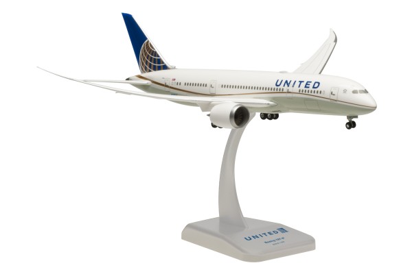 Boeing 787-8 United Airlines with WiFi Radome N28912 Scale 1:200