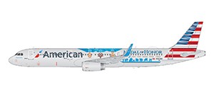 Airbus A321 American Airlines "Medal of Honor" N167AN Scale 1/200