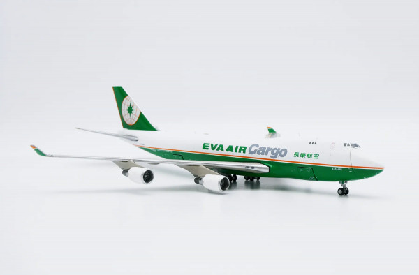 JC Wings Boeing 747-400F EVA Air Cargo Interactive B-16481 1:400 Modellflugzeug