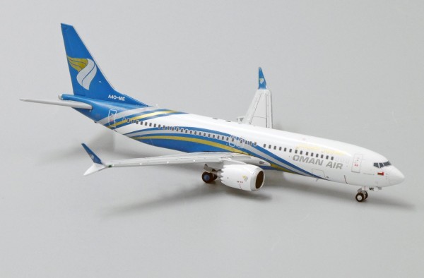 Boeing 737-MAX8 Oman Air A4O-ME Scale 1/400