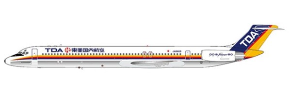 McDonnell Douglas MD-81 Toa Domestic Airlines JA8469 Scale 1/200