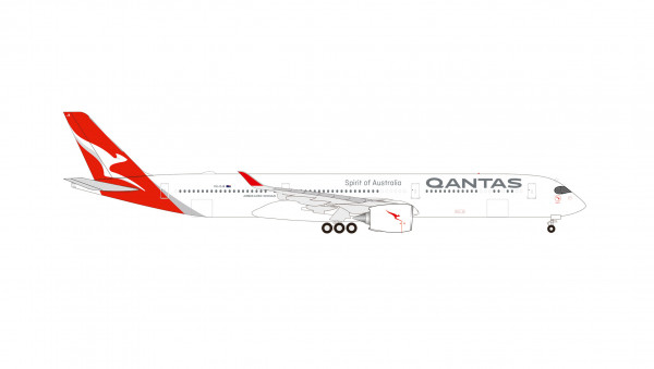 Herpa Wings Airbus A350-1000 Qantas Project Sunrise Vega VH-OJA 1:500 Modellflugzeug