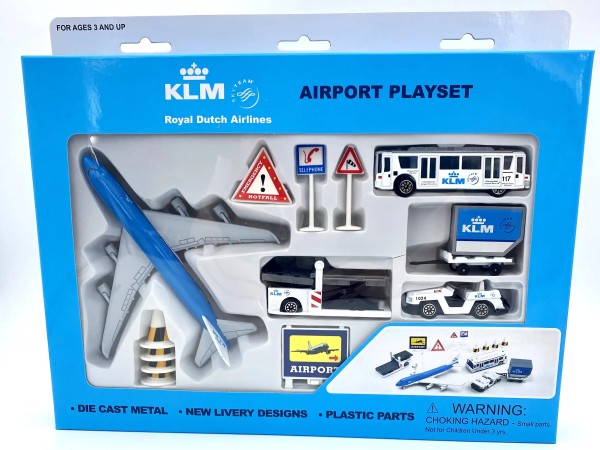 Flughafen Spielzeug Set KLM Airport Play Set
