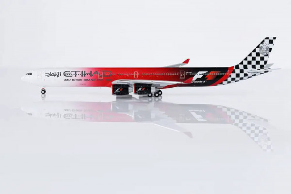 HX Models Airbus A340-600 Etihad "Abu Dhabi GP 2010" A6-EHJ 1:400 Modellflugzeug