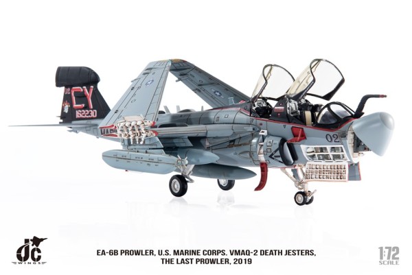 EA-6B Prowler U.S. Marine Corps.VMAQ-2 Death Jesters,The Last Prowler, 2019 Scale 1/72