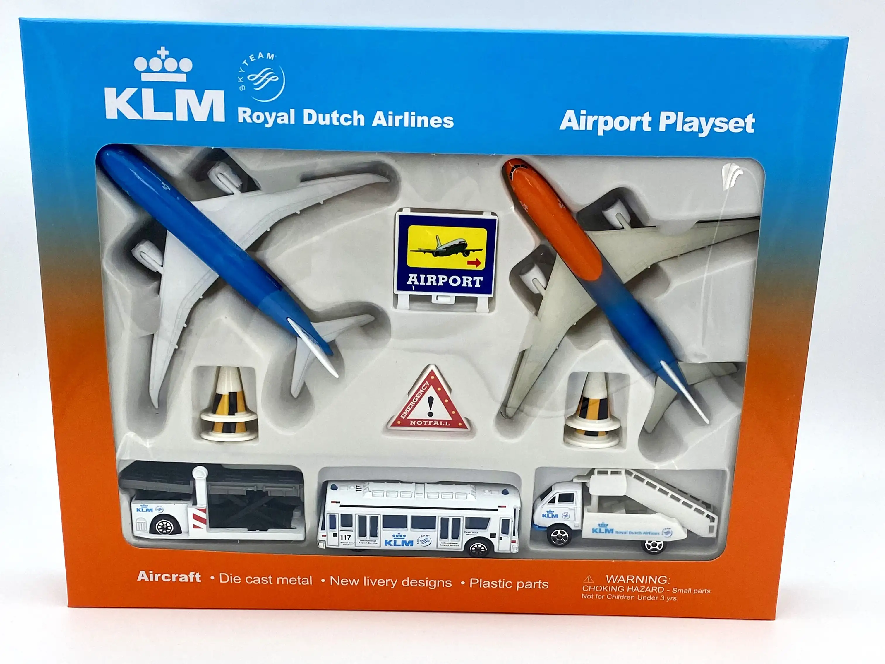 Flughafen Spielzeugset KLM Airport Play Set | Flight-Shop by Limox