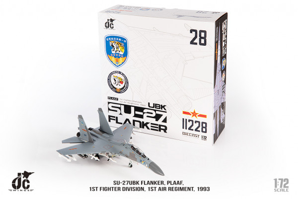 JC Wings Sukhoi Su-27 UBK Flanker PLAAF People's Liberation 1:72 Modellflugzeug