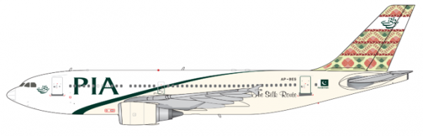 Airbus A310-300 Pakistan International Airlines "Gilgit" AP-BEG Scale 1/200