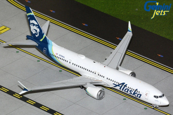 GeminiJets Boeing 737-MAX9 Alaska N708AL 1:200 Modellflugzeug