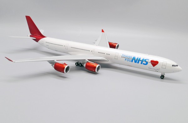 Airbus A340-600 Maleth Aero "Thank you NHS" 9H-EAL Scale 1/200
