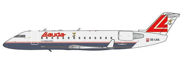 JC Wings Bombardier CRJ100LR Lauda OE-LRA 1:400 Modellflugzeug