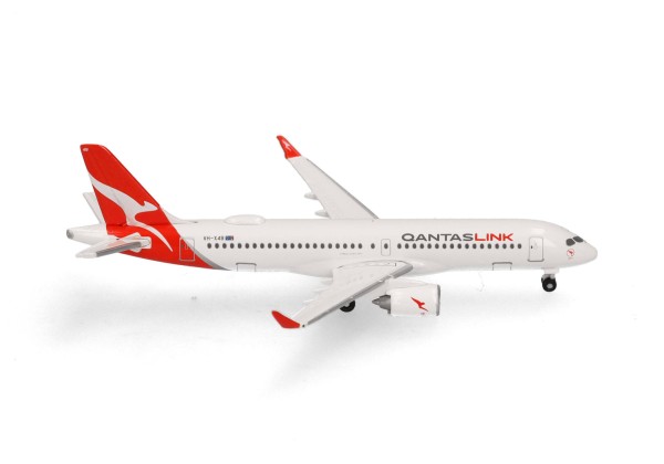 Herpa Wings Airbus A220-300 QantasLink "Koala" VH-X4B 1:500 Modellflugzeug