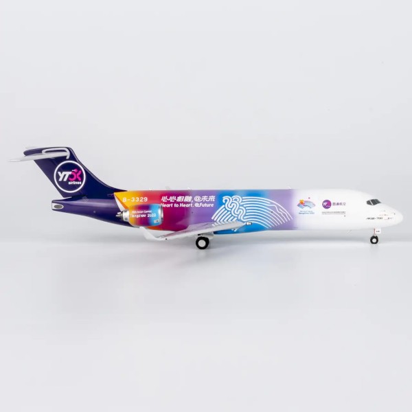 NG Model COMAC C909 (ARJ21-700) YTO Cargo "special paints" B-3329 1:200 Modellflugzeug