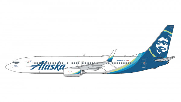 GeminiJets Boeing 737-800 Alaska N517AS 1:400 Modellflugzeug