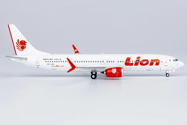 NG Model Boeing 737-MAX9 Lion Air PK-LRI 1:400 Modellflugzeug