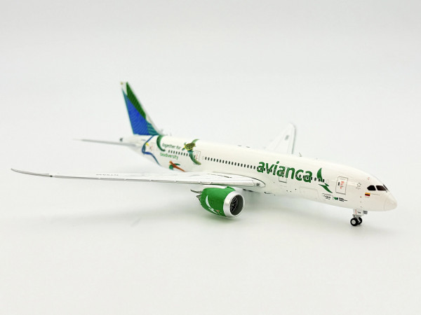 JC Wings Boeing 787-8 Avianca "Unidos por la Biodiversidad" N799AV 1:400 Modellflugzeug