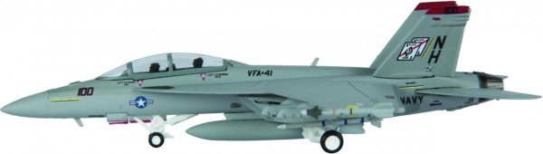 McDonnell Douglas F/A-18F Hornet US Navy VFA-41 "Black Aces" Scale 1/200