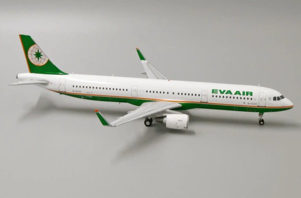 JC Wings Airbus A321-200 EVA Air B-16216 1:200 Modellflugzeug