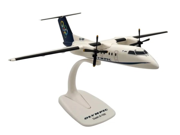 PPC Bombardier Dash8-100 Olympic Air SX-BIP 1:100 Modellflugzeug