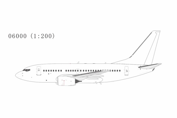 NG Model Boeing 737-600 NA 1:200 Modellflugzeug