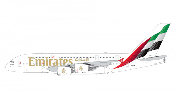 GeminiJets Airbus A380-800 Emirates A6-EVH 1:200 Modellflugzeug