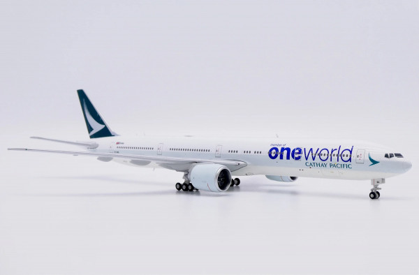 JC Wings Boeing 777-300ER Cathay Pacific NC "Oneworld" B-KQL 1:400 Modellflugzeug