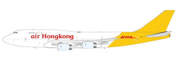 Boeing 747-400(BCF) Air HongKong B-HOU Scale 1/200