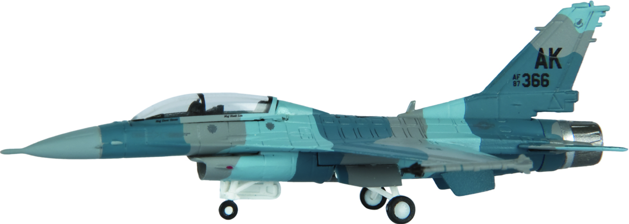 F-16D Blk 30H 18th AGRS "Blue Foxes" AK 36 Eielson AFB USAF Hogan Wings 6313 