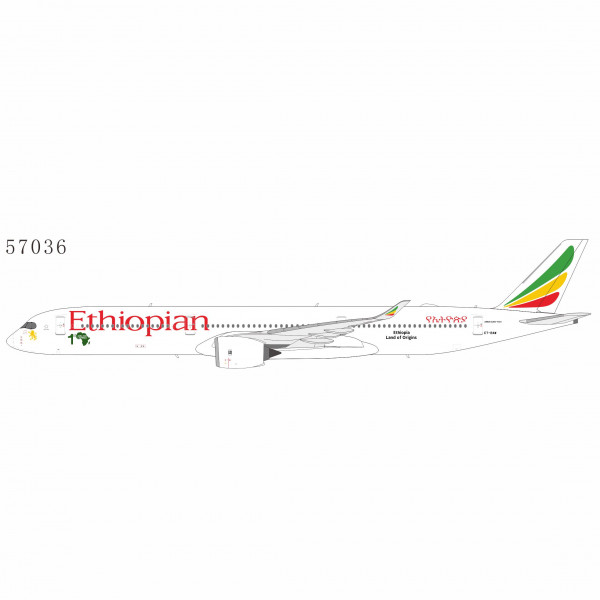 NG Model Airbus A350-1000 Ethiopian "1st A350-1000 in Africa" ET-BAW 1:400 Modellflugzeug
