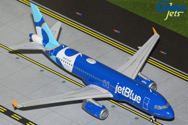 GeminiJets Airbus A320-200 JetBlue "Forever Blue" N547JB 1:200 Modellflugzeug