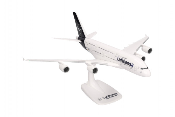 Herpa Snap-Fit Airbus A380-800 Lufthansa D-AIMK 1:250 Modellflugzeug