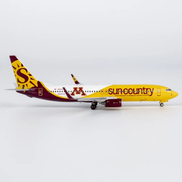 NG Model Boeing 737-800 Sun Country "New Golden Gophers" N809SY 1:400 Modellflugzeug