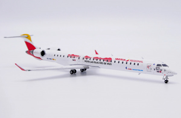 JC Wings Bombardier CRJ1000 Iberia Air Nostrum "Visita Vigo" EC-MLO 1:400 Modellflugzeug