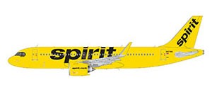 Airbus A320neo Spirit Airlines Scale 1/400