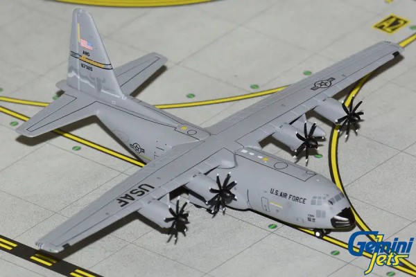 GeminiJets Lockheed C-130H Hercules U.S. Air Force USAF Montana ANG 96-7325 1:400 Modellflugzeug